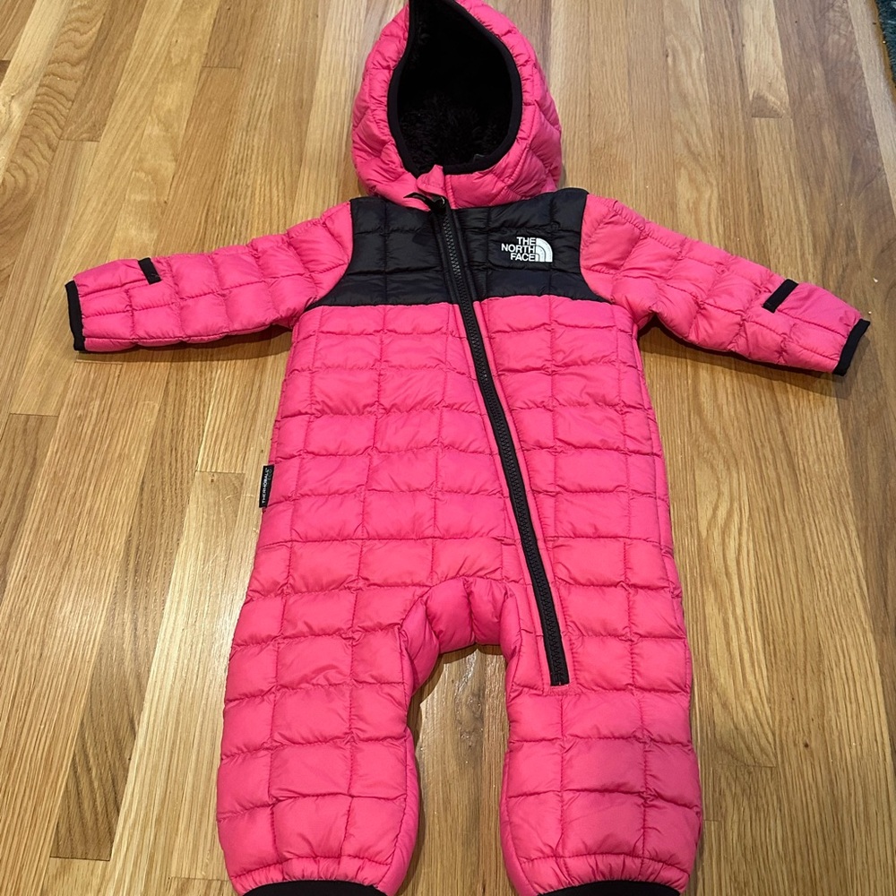The North Face Red Infant Snowsuit